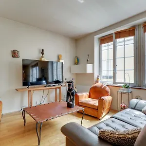 Duplex Calme Et Lumineux Au Coeur De Bastille , Paris France